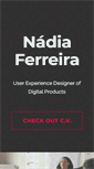 Mobile Screenshot of nadiaferreira.com